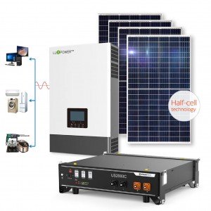 Автономна сонячна станція на 5 кВт LuxPower/PYLONTECH